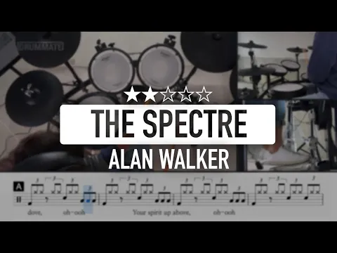 Download MP3 [Lv.05] The Spectre - Alan Walker (★★☆☆☆) Pop Drum Cover