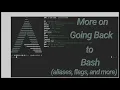 More on my Bash shell config - aliases and more inputrc entries