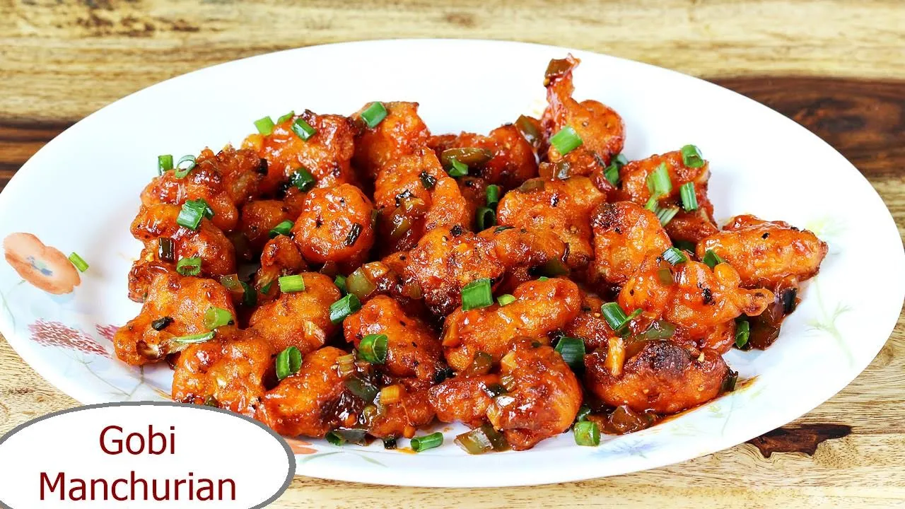 Gobi manchurian recipe   How to make crispy cauliflower manchurian