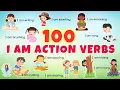 Download Lagu 100 Action Verbs in English With Sentences |First Words for Babies |English Vocabulary for Beginners
