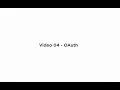 OAuth - WSO2 API Manager Training