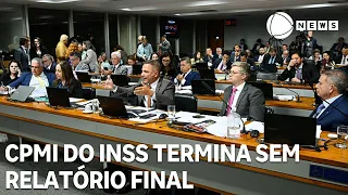 CPMI do INSS termina sem relatório final