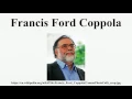 Francis Ford Coppola