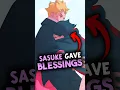 Sasuke has already given his blessings to Boruto and Sarada before he became a tree!