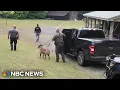 Manhunt underway for veteran accused of shooting his wife