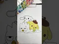 Coloring Cinnamoroll Pompompurin Badtz-Maru