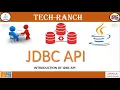What is JDBC API JDBC API TechRanch