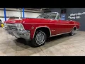 For Sale 1965 Chevy Impala SS Convertible 28 995 Nationwide Shipping Financing Available