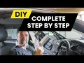 Audi A4 5 Sunroof Leak Fix Part 1 Headliner Removal