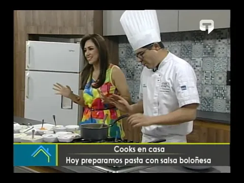 Cooks en Casa: Hoy preparamos pasta con salsa boloñesa