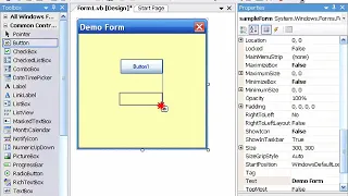 VB Visual basic 2008 Saving Executing Projects - Basic Form Properties