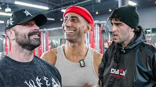 FOUSEY HELPS NICK GET ABS IN 24HRS...