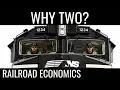 WHY DO FREIGHT TRAINS STILL NEED TWO PEOPLE Railroad Economics 040