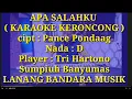 Download Lagu APA SALAHKU,KARAOKE KERONCONG,TRI HARTONO,LANANG BANDARA MUSIK