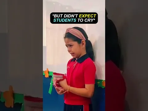 Teacher asked students to bring special memory item 🥹