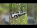 Two injured in single vehicle rollover crash on I-664 in Suffolk