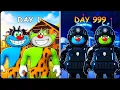 Oggy And Jack Evolution From Day 1 To Day 999 In Roblox
