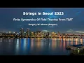 Gregory W Moore Rutgers -Finite Symmetries Of Field Theories From TQFT