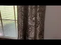 Madison Park Aubrey 2 Panel Curtain Faux Silk Paisley Jacquard Rod Pocket Curtain Review
