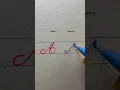 Download Lagu “ A ” basic \u0026 bouncy calligraphy #lettering #handwriting #calligrahy #reels #fyp #shorts #viralvideo