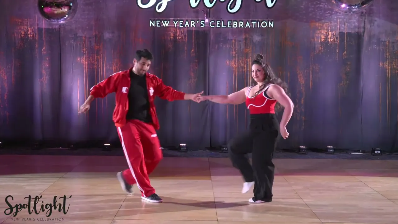 Spotlight New Year's Celebration 2025/2026 Intermediate ProAm Carlos Servan-Alvarez & Ariel Peck