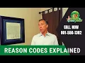 Reason Codes Explained