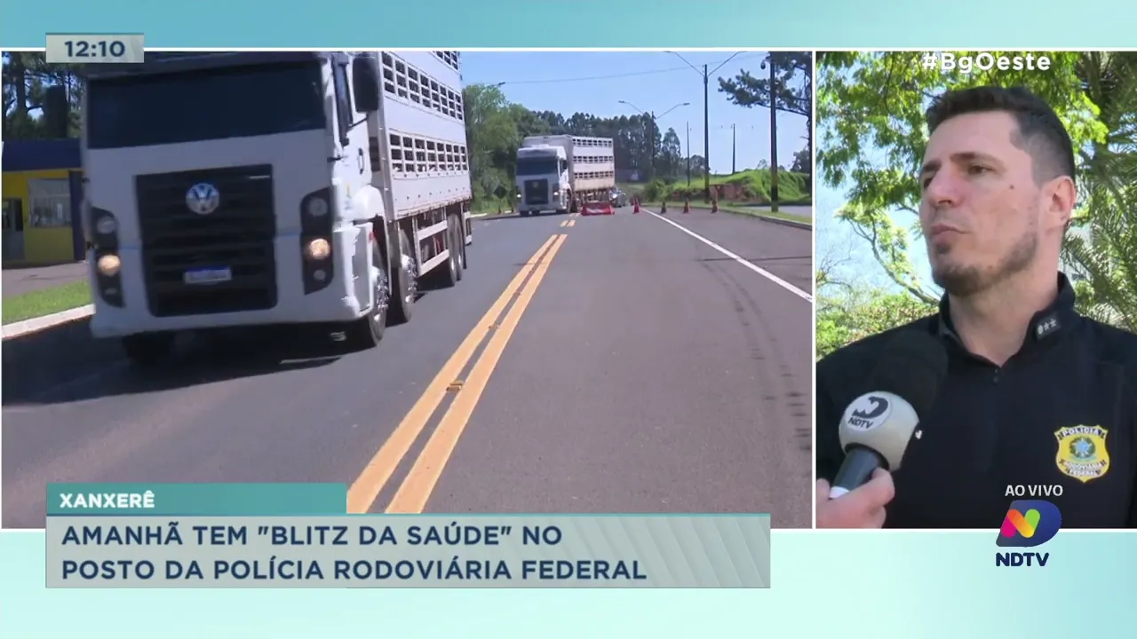 Amanhã tem Blitz da Saúde no posto da Polícia Rodoviária Federal
