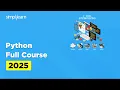 Python Full Course 2026 Python Programming Python Coding Tutorial for Beginners Simplilearn