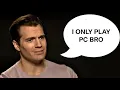Henry Cavill Gamer Nerd Moments - NO SHAME Proud Gamer