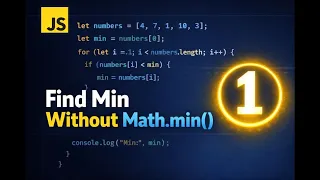 Find the Smallest Number in an Array Interview Question Explained