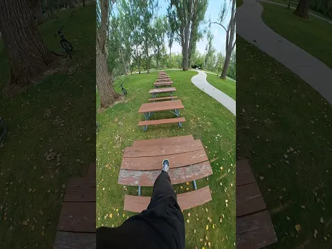 Never Skip Leg Day On Picnic Table