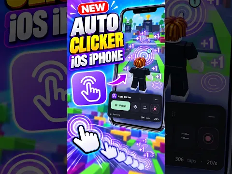 🔴 Auto Clicker for iOS - FREE AutoClicker on iPhone & iPad (NO JAILBREAK) 2026