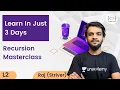 L2 Recursion Masterclass Raj Striver Learn In Just 3 Days