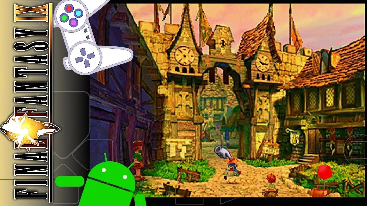 Final Fantasy 9 - PS1 Emulator Android Gameplay [ePSXe] - Game APK For Mobile (2022)