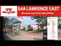 TTC 54A Lawrence East - Starspray Loop To Don Valley Station