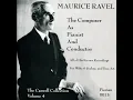 Pavane pour une infante defunte (version for piano) (Duo-Art piano roll recording)