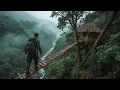 Download Lagu 150 Days Survival Challenge: Building a Treetop Shelter in the Rainforest, Survival and Hunting
