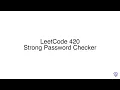 LeetCode 420 Strong Password Checker