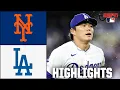 New York Mets vs Los Angeles Dodgers Full Game Highlights ESPN MLB