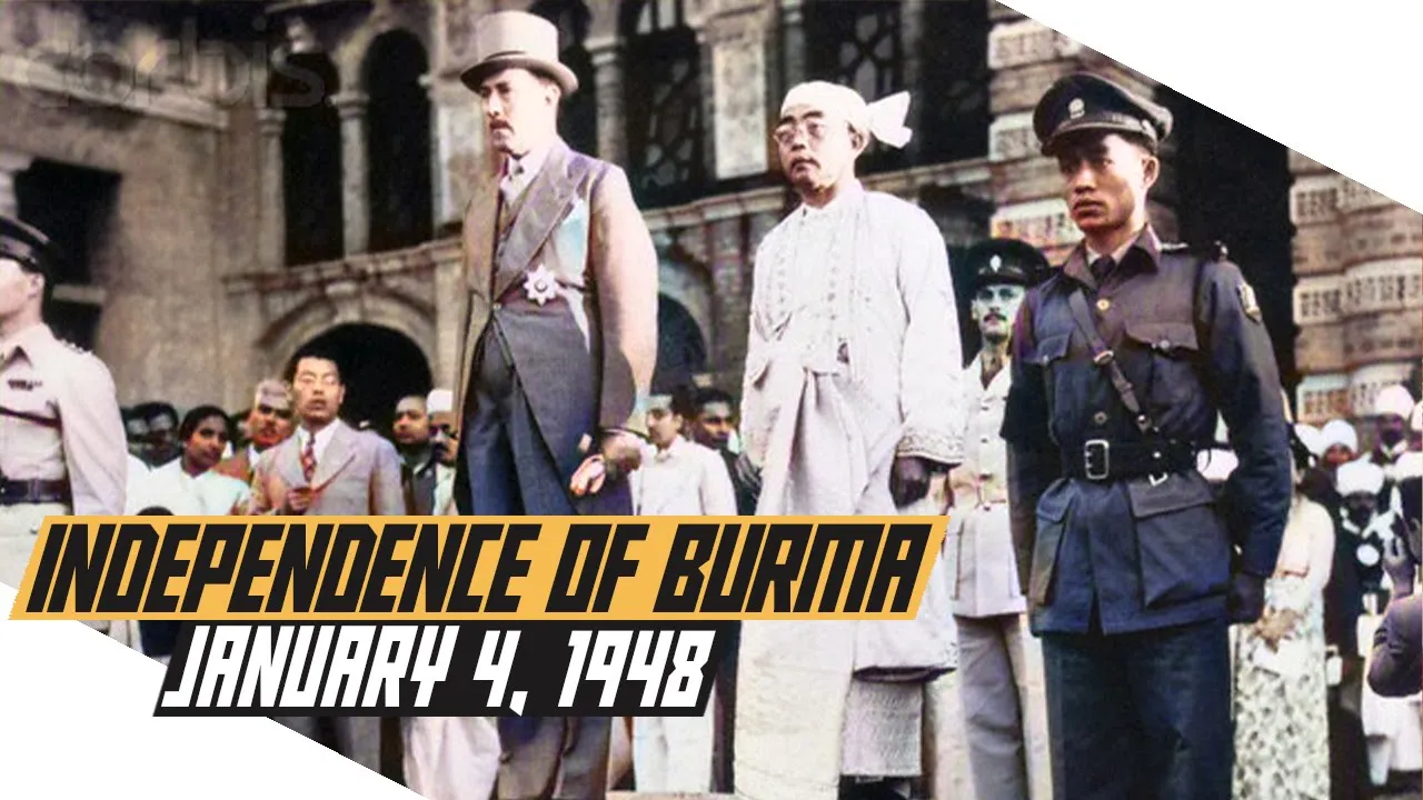 How Burma Became Independent - Cold War DOCUMENTARY