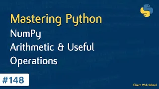 Learn Python in Arabic - Numpy