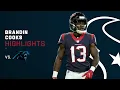 Every Brandin Cooks Catch from 112-yard Night vs Panthers Week 3 Highlights