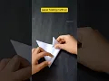 How to fold paper for snowflake