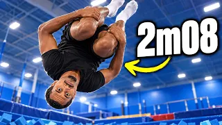 Quelle est la taille max pour faire un Backflip ?