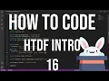 how to code racket - 16 htdf intro