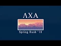 Rush Lambda Chi Alpha NMSU Spring 2018