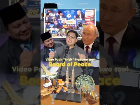 Presiden Prabowo Disebut Kikuk Saat Ditanya Putin “Kenapa Gabung Board Of Peace?”