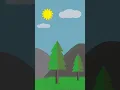 vector nature landscape - tutorial
