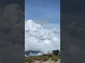 Lagu jarang banget dapat momen lautan awan seperti ini di gunung penanggungan#pendaki #penanggungan #fyp