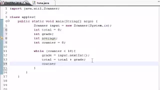 Java Programming Tutorial 21 Simple Averaging Program